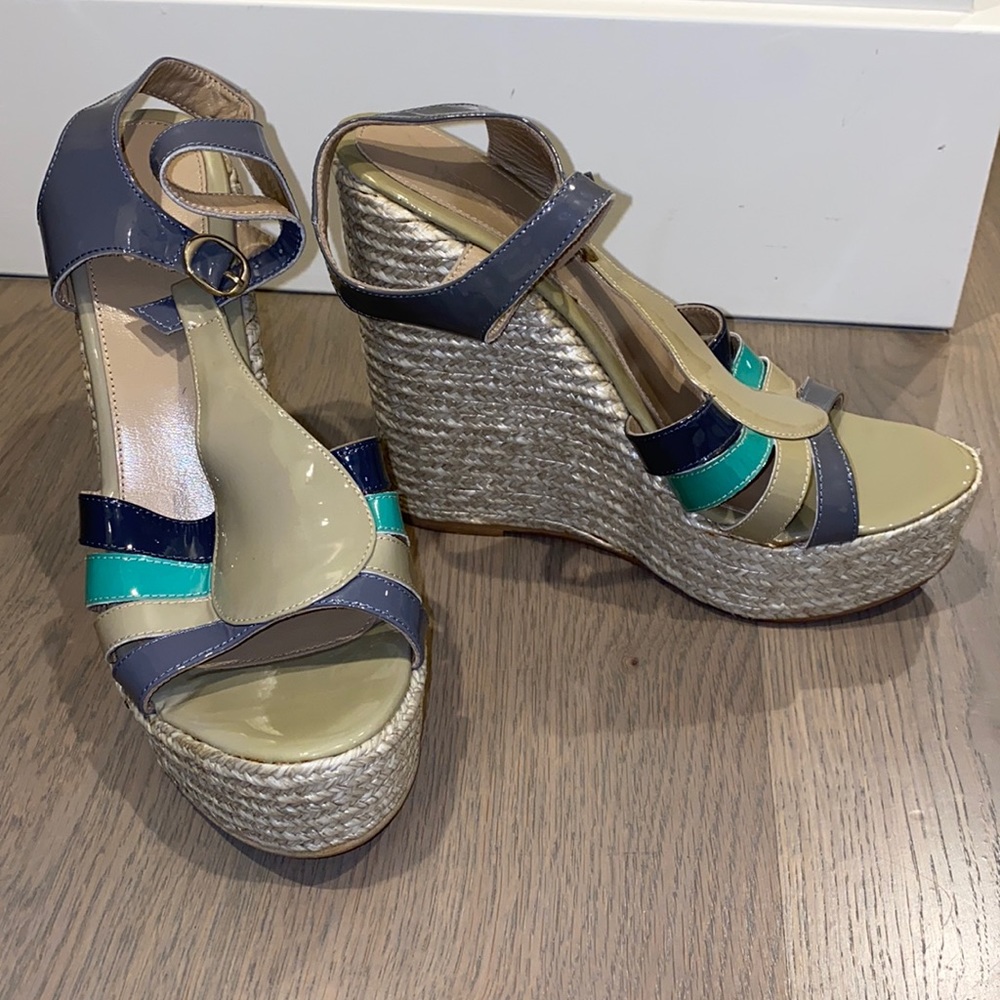 Pare Gabia wedges. Size 40 / 10 USA